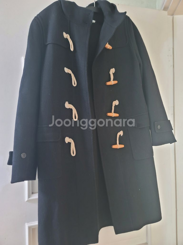 일제 모70% 떡볶이 코트 자켓 블랙네이비--1