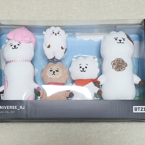 bt21 알제이 유니버스 가족 인형 세트