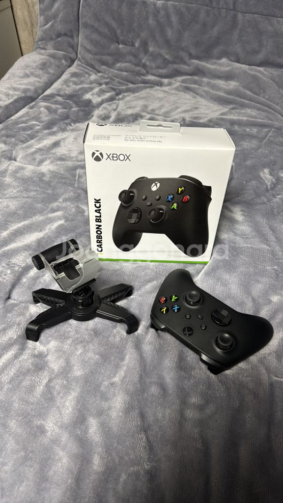 x box 컨트롤러 + 핸드폰게임거치대--1