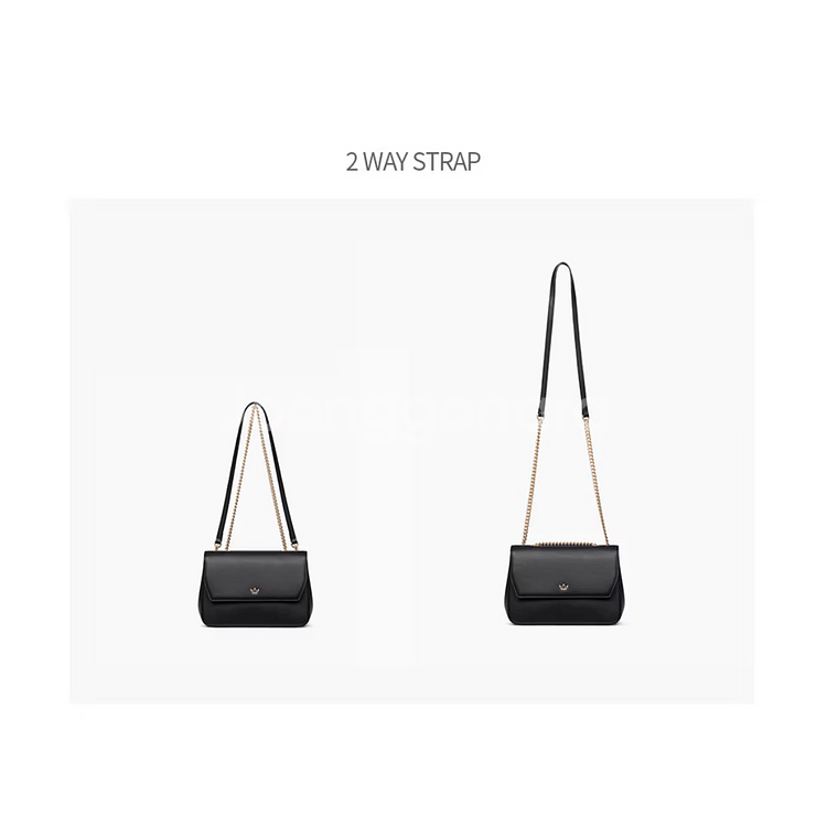 제이에스티나 크로스백 숄더백 투웨이백 블랙 정가 25--3