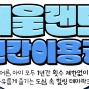 서울랜드 연간이용권 연간회원권