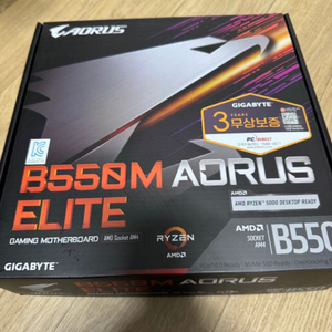 aorus b550m elite 미사용 판매합니다