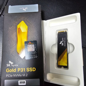 sk하이닉스 gold P31 SSD(500g)