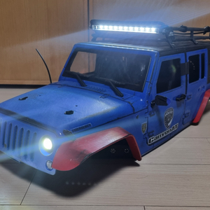 [RC카]1/10트라이얼용 풀led 루비콘바디 trx4