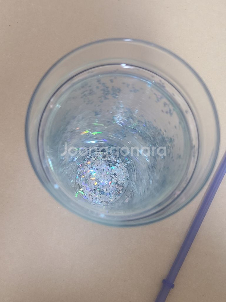 스타벅스 바닷속 DW 글리터 글라스 콜드컵 591ml,--1