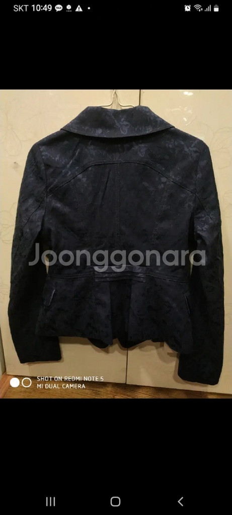 66 마이유 여성 블레이저 자켓 네이비 새상품--1