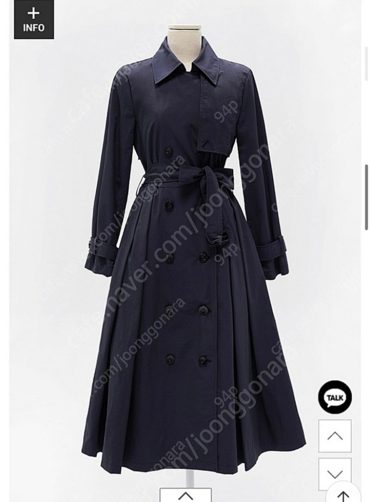 새상품//마리마켓 트렌치 원피스 이미지