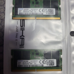 노트북램삼성 ddr5 5600mhz 32g개당9.5만