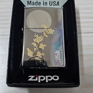 (새상품) 지포 Zippo 사군자 국화