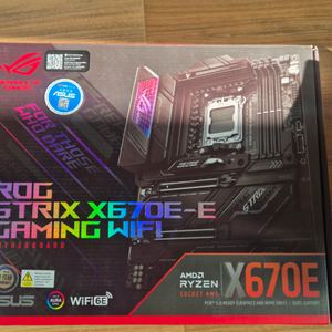 Asus x670e-e rog strix wifi 보드