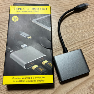 모니터 확장기 type-c to hdmi