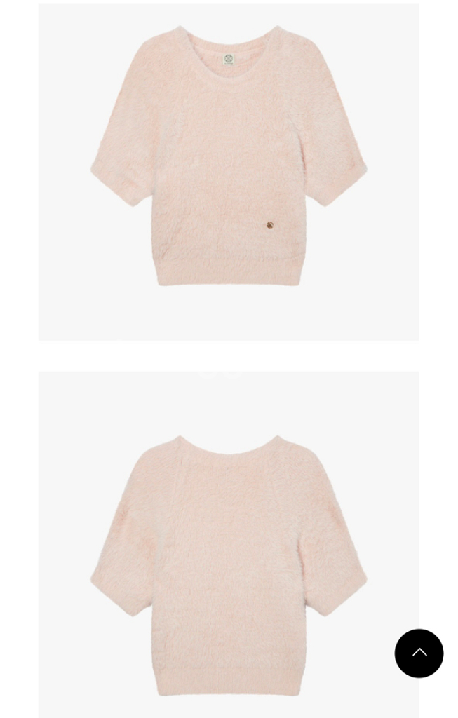 앳코너 플러피얀 반팔 풀오버 4 colors--2