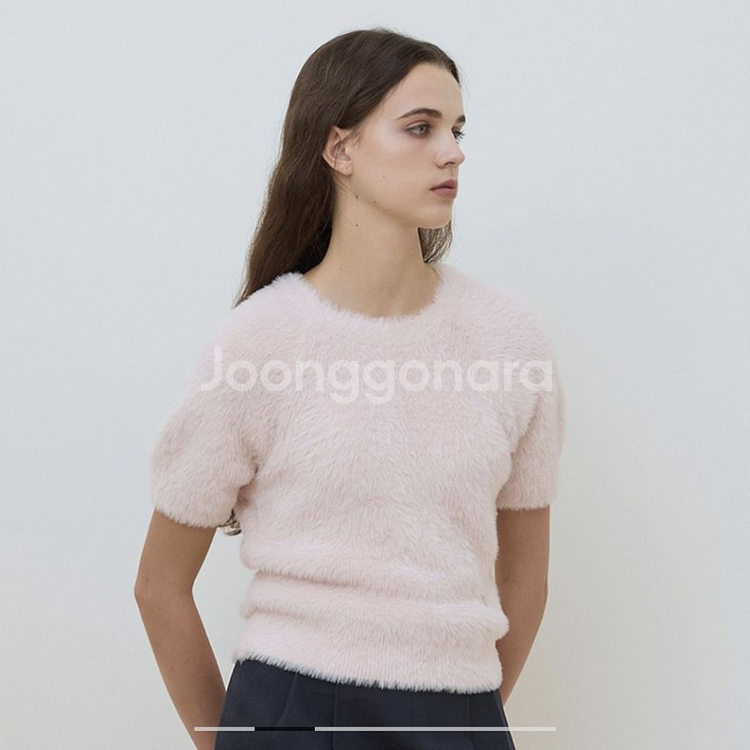 앳코너 플러피얀 반팔 풀오버 4 colors--1