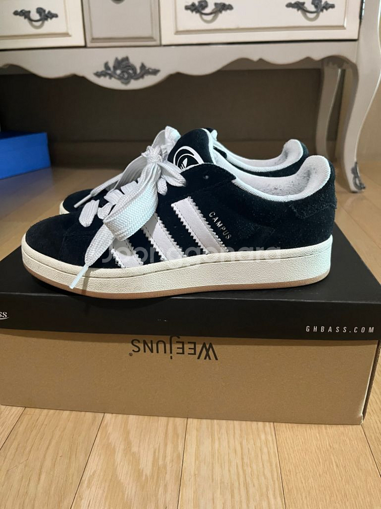 아디다스 캠퍼스 00s 블랙 230--1