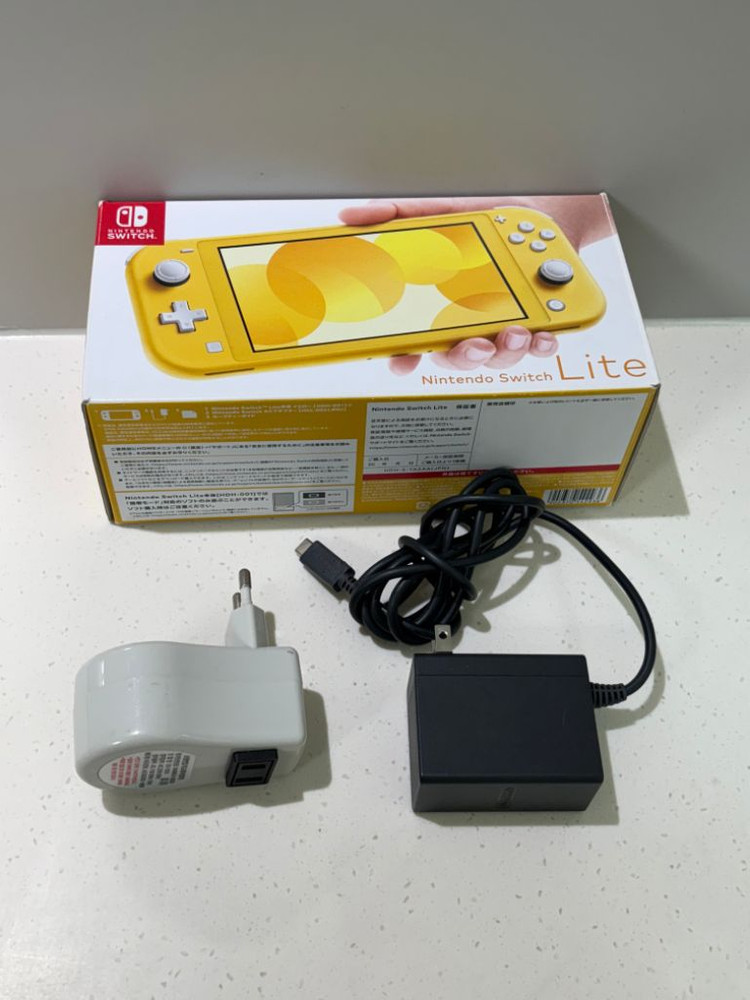 닌텐도 스위치 라이트 옐로우 [풀박스]--7