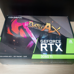 컬러풀 RTX3060ti 8GB 그래픽카드