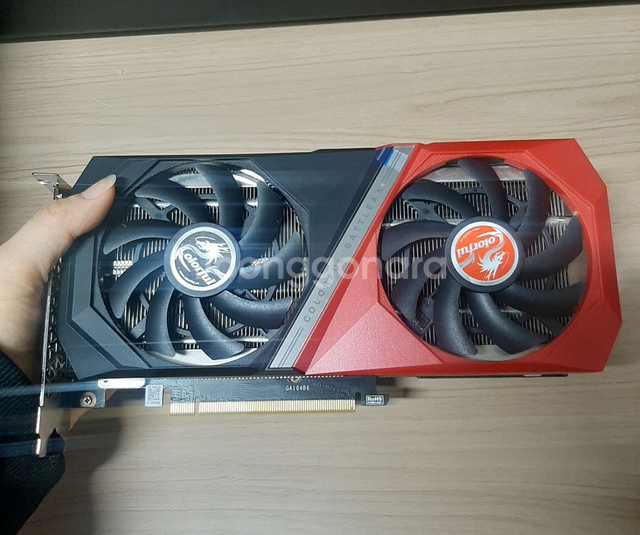 컬러풀 RTX3060ti 8GB 그래픽카드--2