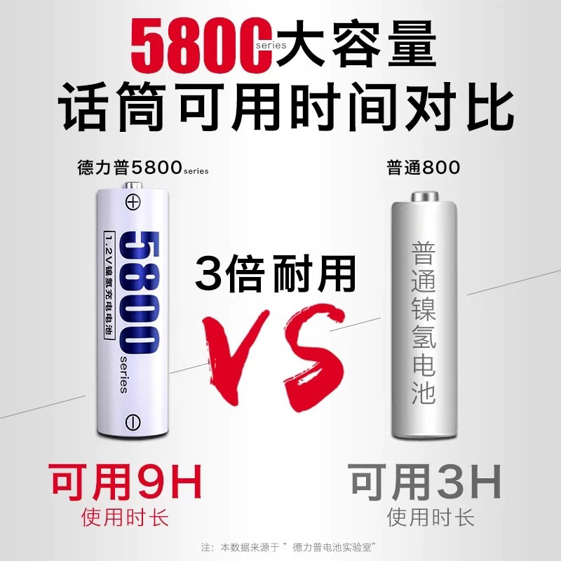 5호건지 aa 대용량충전기 5800mAh 해외직구 12--2