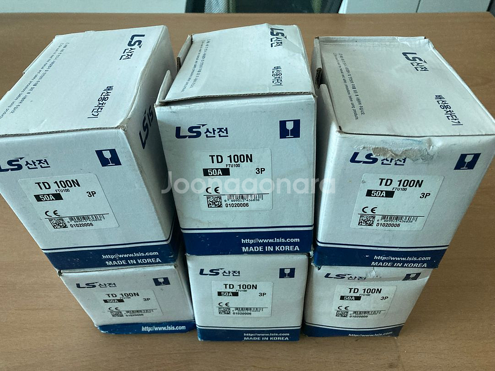 LS Susol 3P 50A 차단기 TD 100N--1