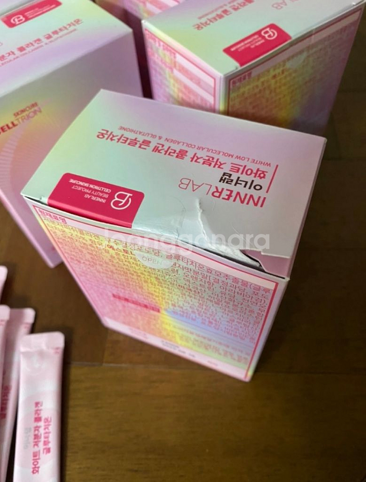 이너랩 화이트 저분자 콜라겐 글루타치온 미개봉 새상품--3