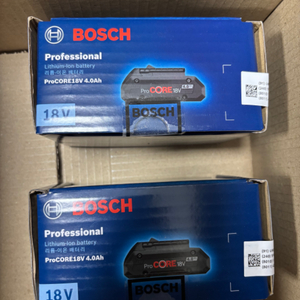 보쉬 bosch 프로코어 18v 4.0ah 배터리