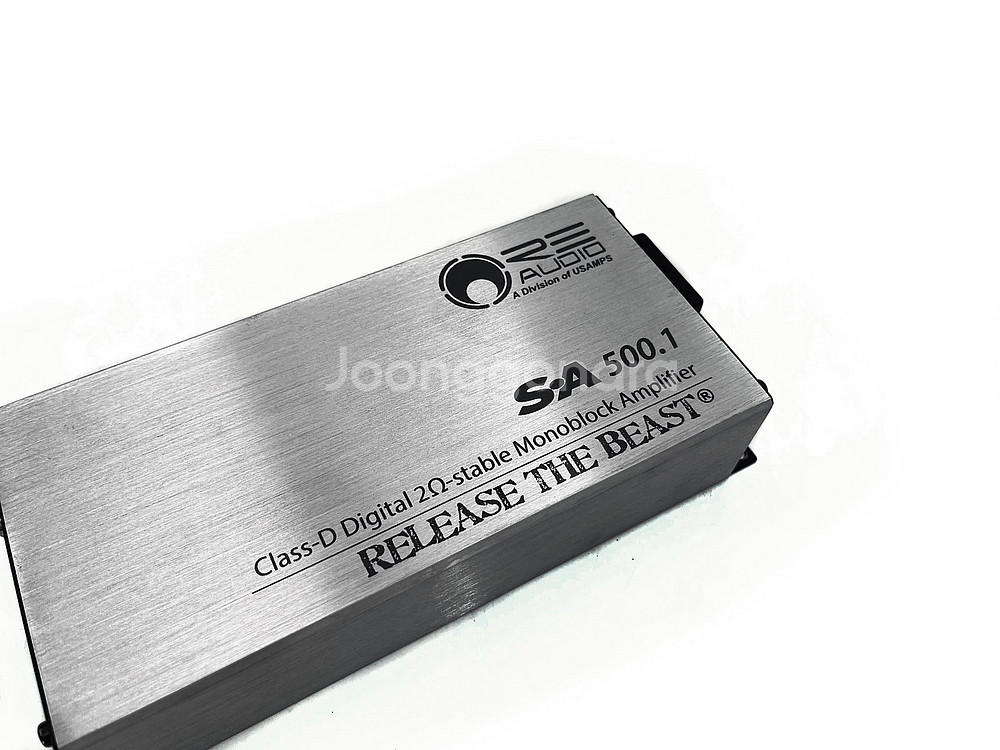 RE AUDIO SA 500.1 우퍼전용 모노앰프--1