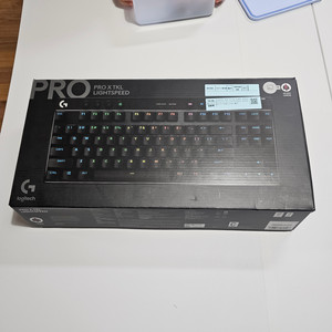 g pro x tkl 라이트스피드 적축 + 키스킨