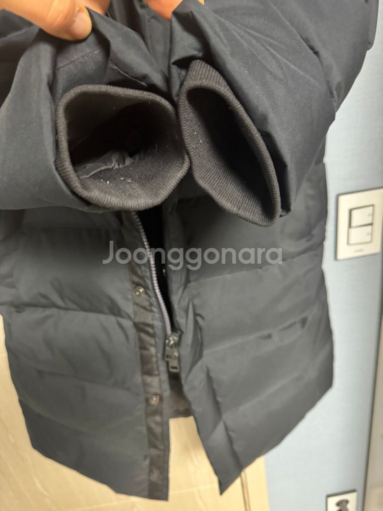 캘빈클라인 롱패딩--3