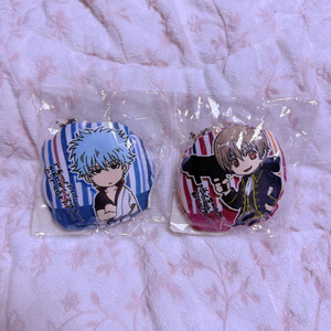 (새상품) 은혼 긴토키 오키타 소고 쿠션 마스코트 키링