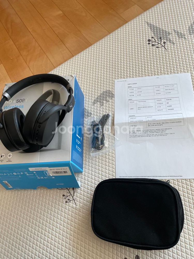 가성비 유무선 헤드폰 젠하이저 hd450 bt--1