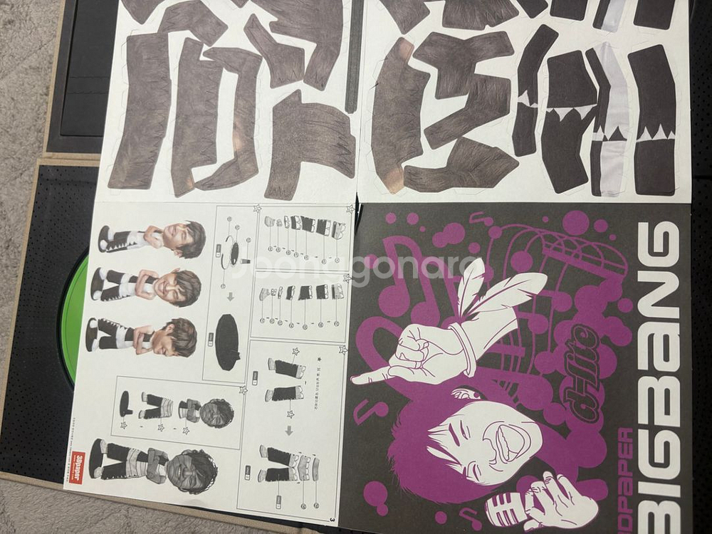 빅뱅 글로벌 워닝 앨범 dvd 판매합니다.--3