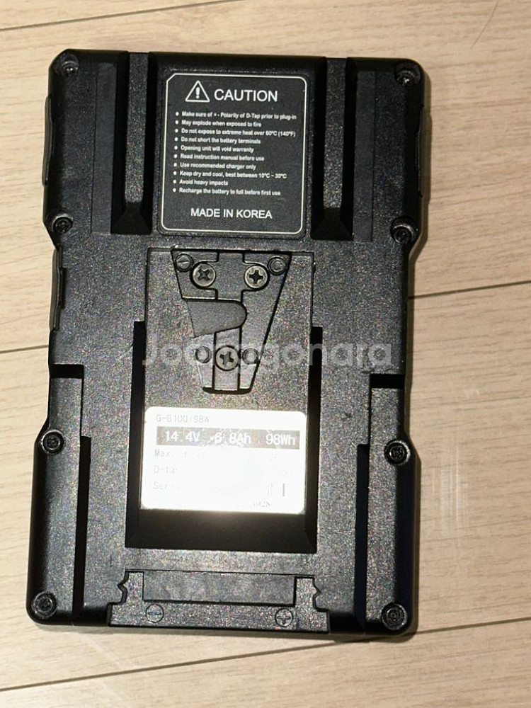 젠에너지 gb100 98w v마운트 배터리--7
