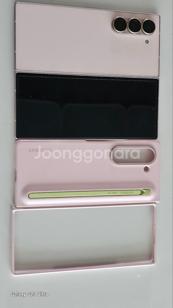 갤럭시 Z폴드6 핑크 512GB 거의새것--8