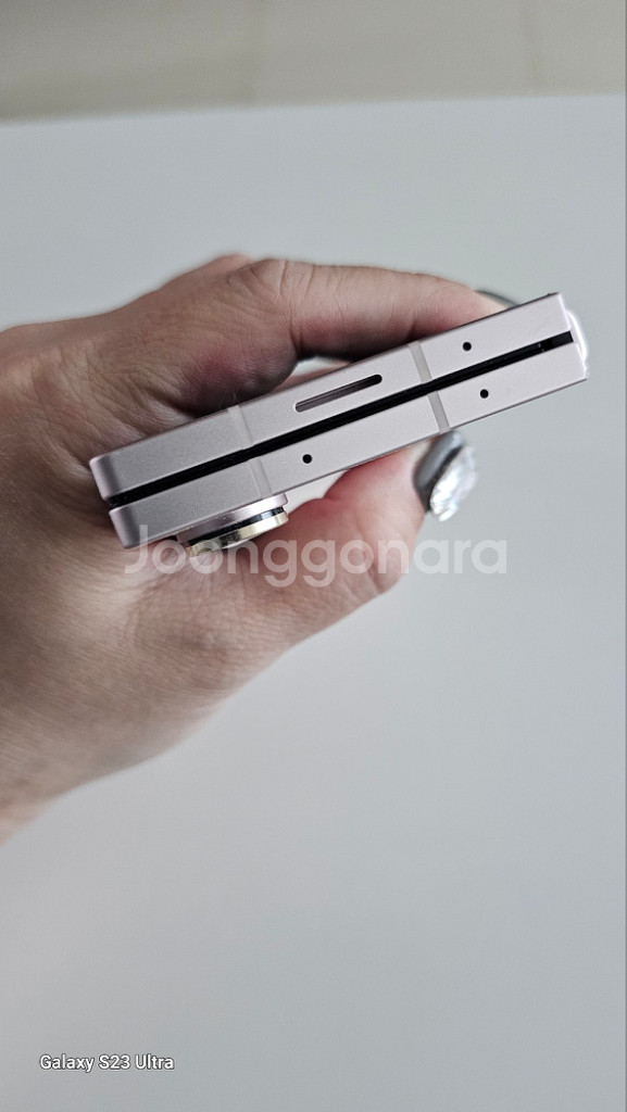 갤럭시 Z폴드6 핑크 512GB 거의새것--10