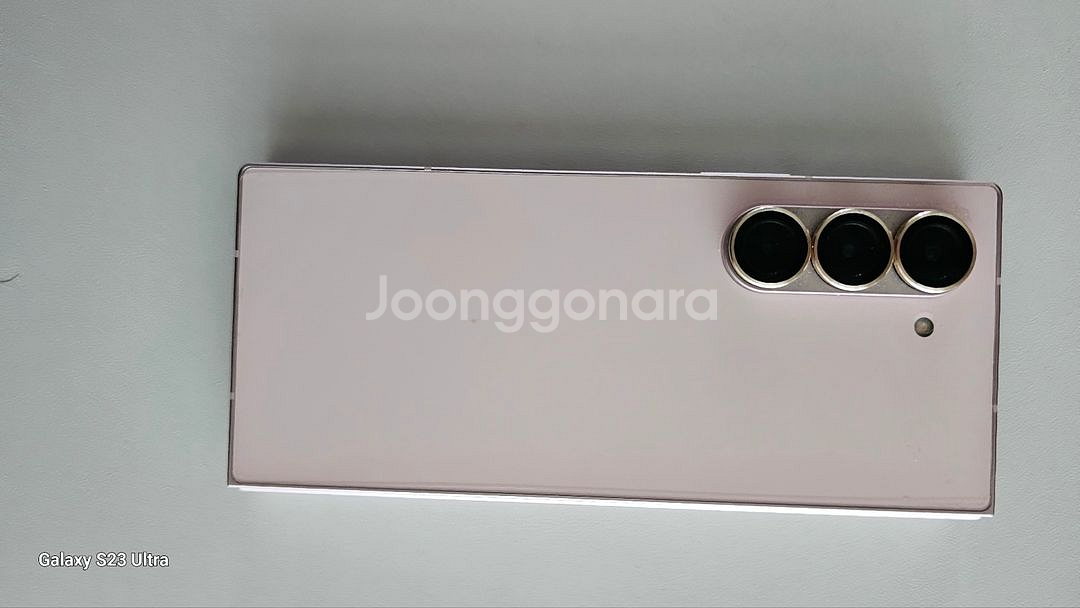 갤럭시 Z폴드6 핑크 512GB 거의새것--11