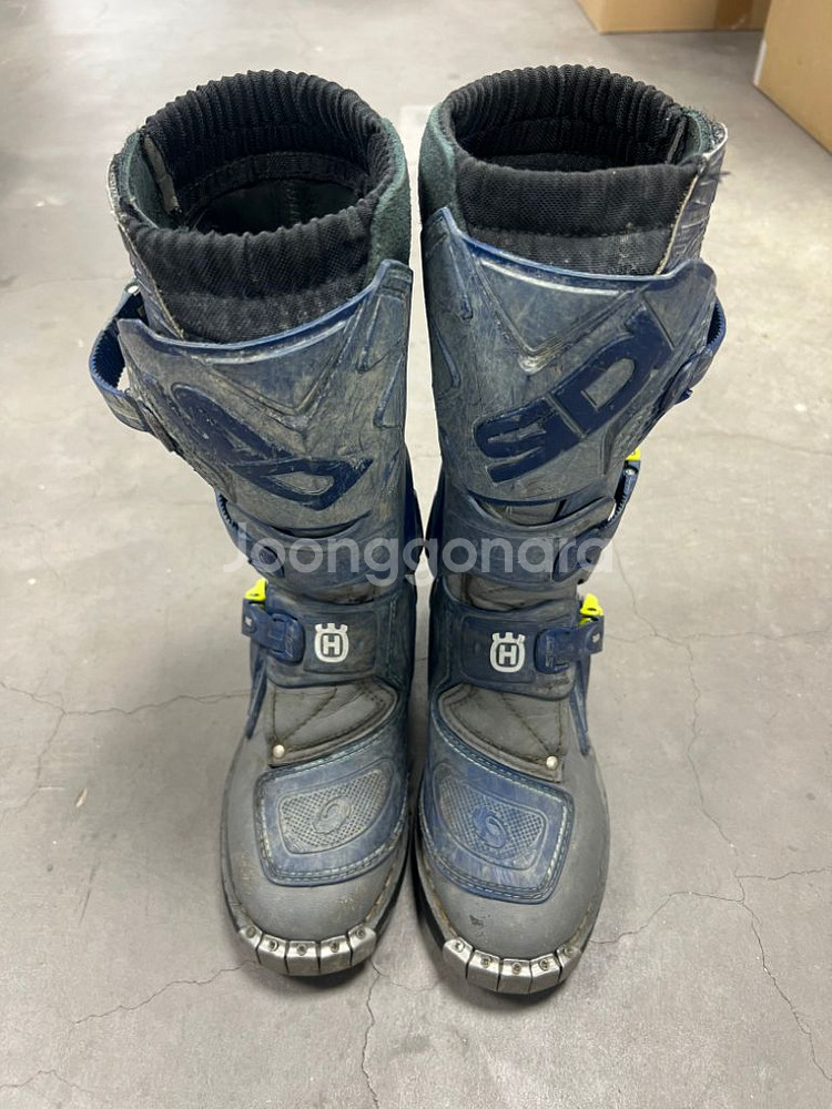 Husqvarna 시디 콜라보 쥬니어 오토바이 부츠--1