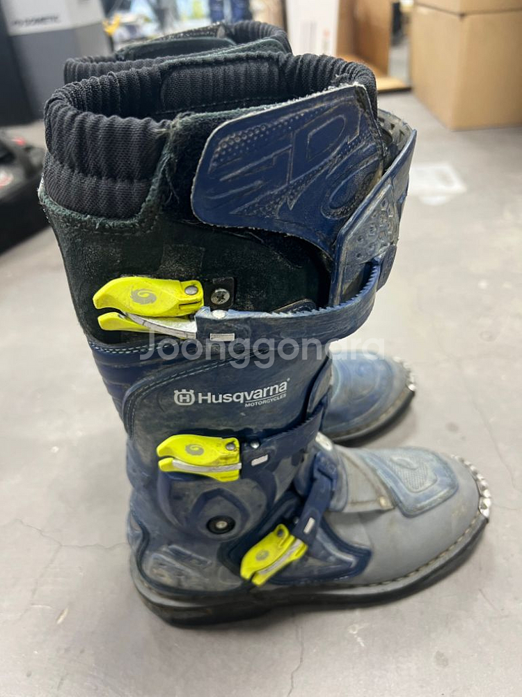 Husqvarna 시디 콜라보 쥬니어 오토바이 부츠--4