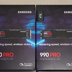 삼성 990 PRO 4TB M.2