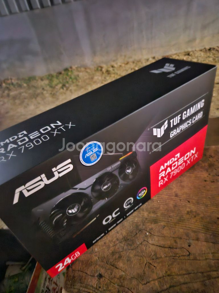라데온 TUF 7900XTX 그래픽카드--0
