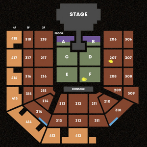 태양 콘서트 207구역 F열 단석 양도합니다