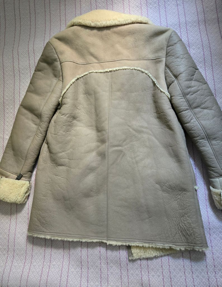 무배) 빈폴 여성 가죽 자켓 점퍼 양가죽 무스탕 90 이미지