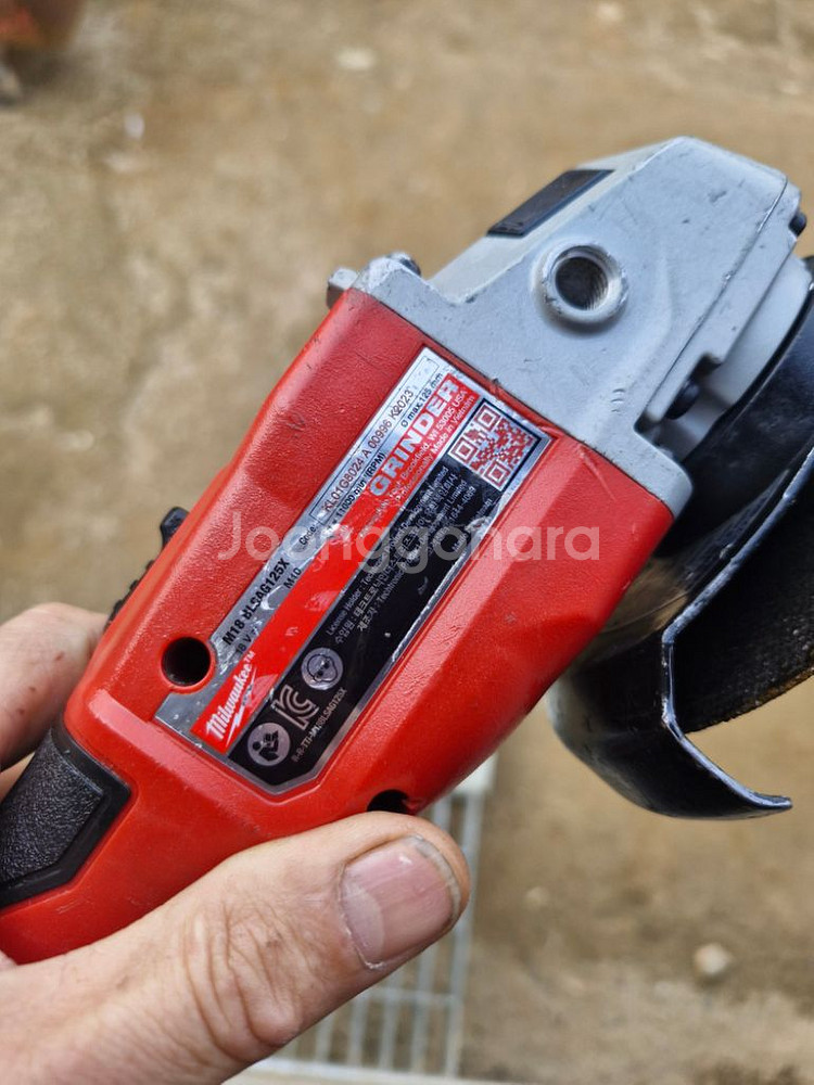 밀워키충전그라인더 M18 BLSAG 125X 2023년--4