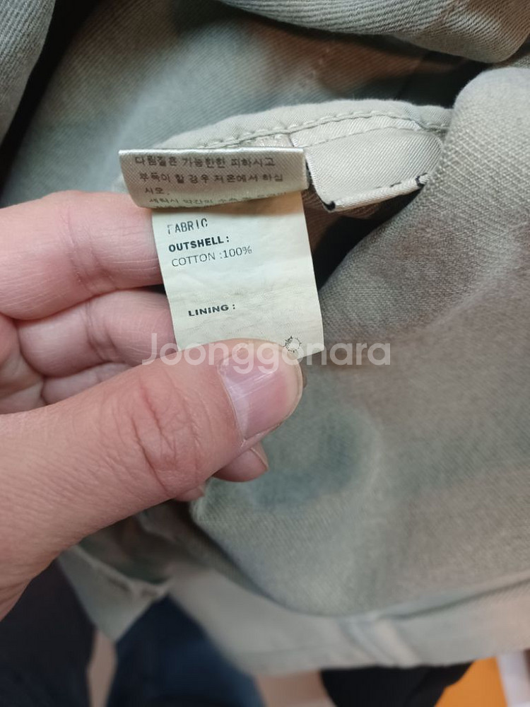 라퍼지스토어 연카키 데님셔츠 긴팔 오버핏 m--3
