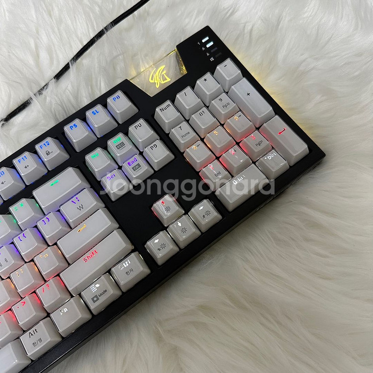 앱코해커 K9100ARC 광축 기계식 게이밍 키보드--2