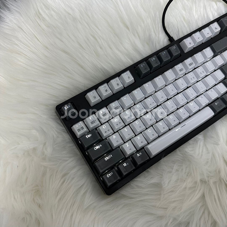 앱코해커 K660스페셜 아프리카 크리스탈 기계식키보드--1