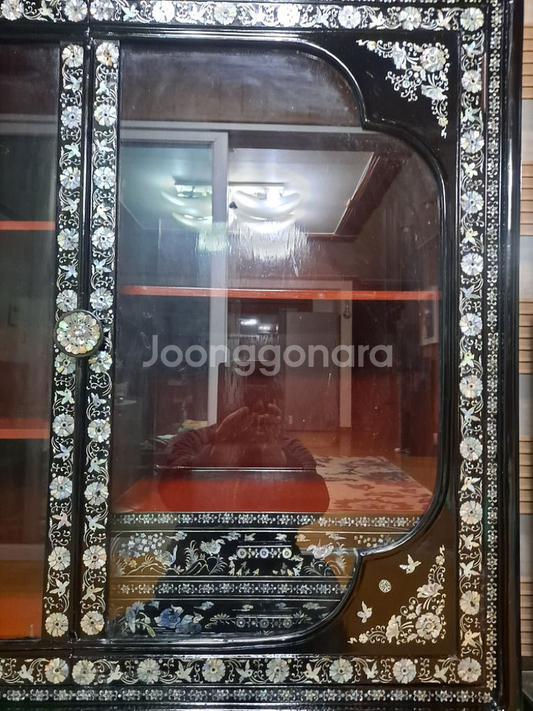 자개장식장 자개그릇장--3