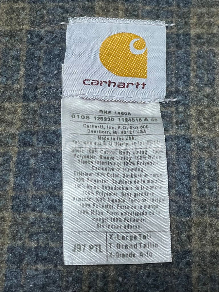 [XL tall]칼하트 j97 디트로이트 자켓 ptl--3