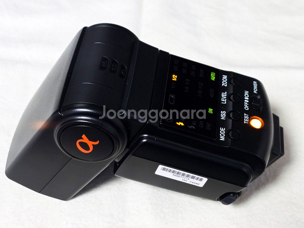 SONY 소니 알파 마운트 전용 디지털 카메라 후레쉬--5