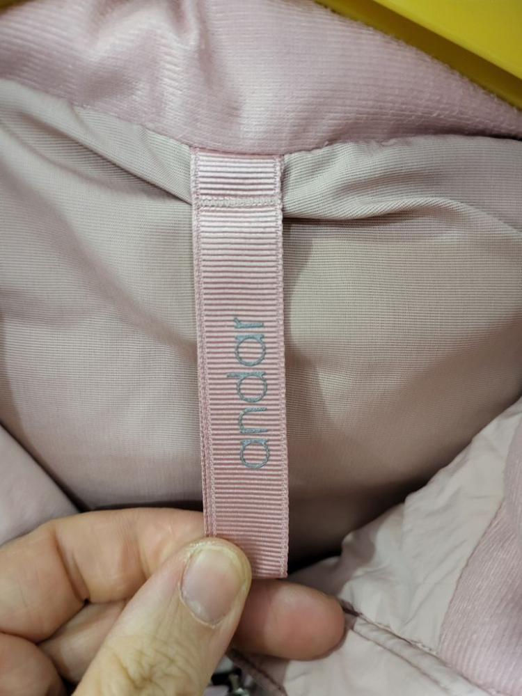 안다르 여성 후드 구스 패딩 조끼 이미지