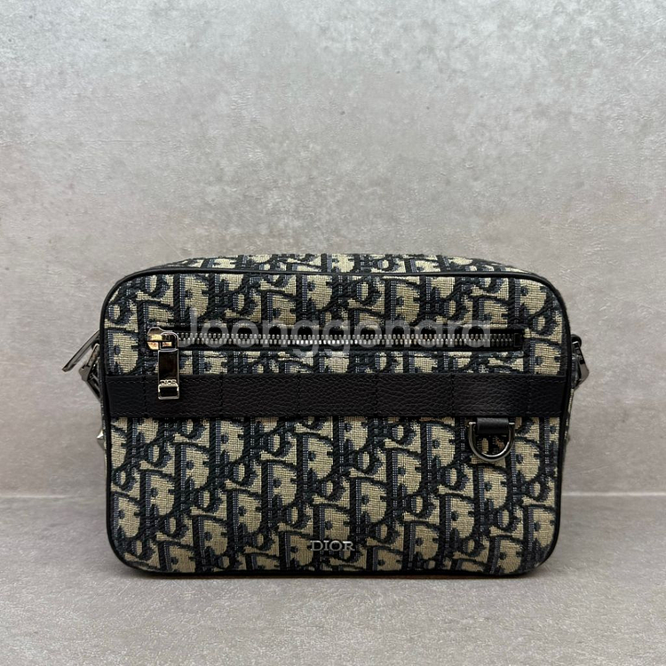 [24SS]디올 오블리크 사파리 메신저 크로스백--0